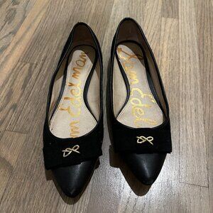 Sam Edelman Lizzy Bow Pointed Flats Size 7.5
